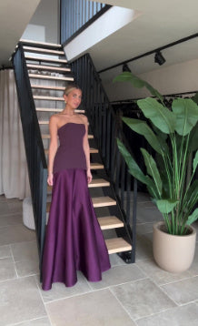 Helena - Robe longue à bretelles pour briller au printemps