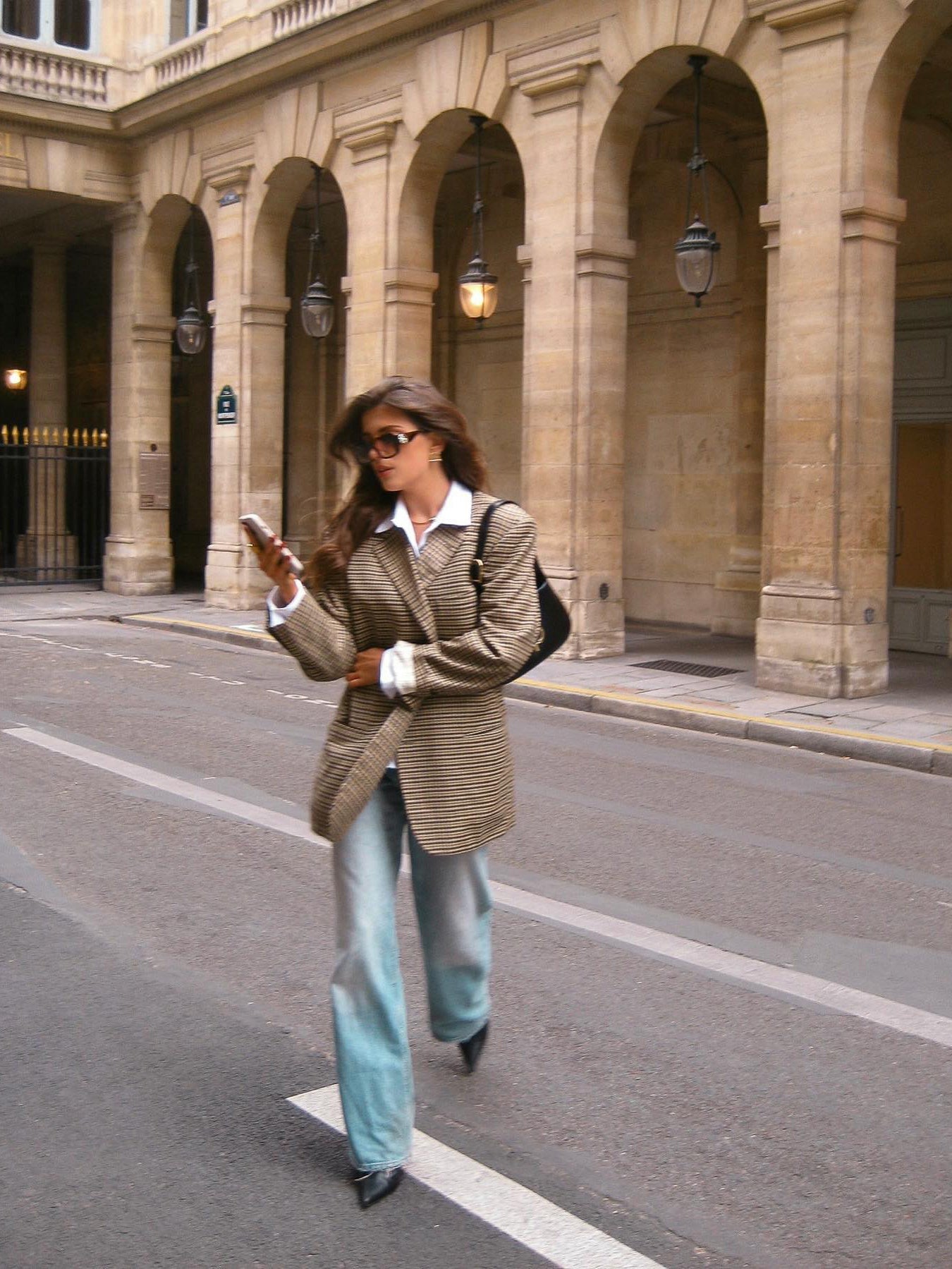Casandra | Blazer à carreaux pour femmes