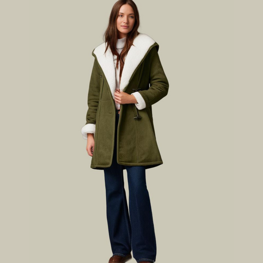 Evi | Manteau d'Hiver Chaud Doublé Polaire pour Femme