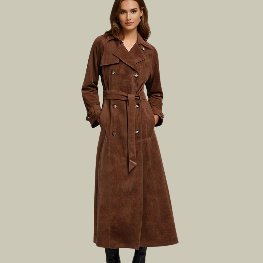 Celiya | Trench-coat classique élégant pour femmes