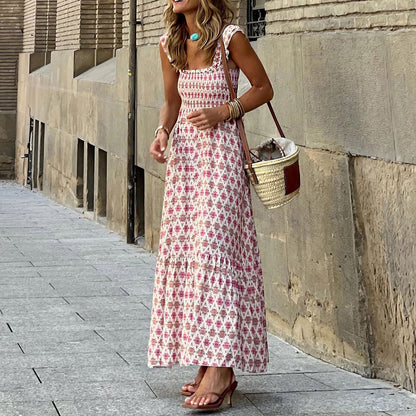Sabrina - Robe bohème à imprimé tribal