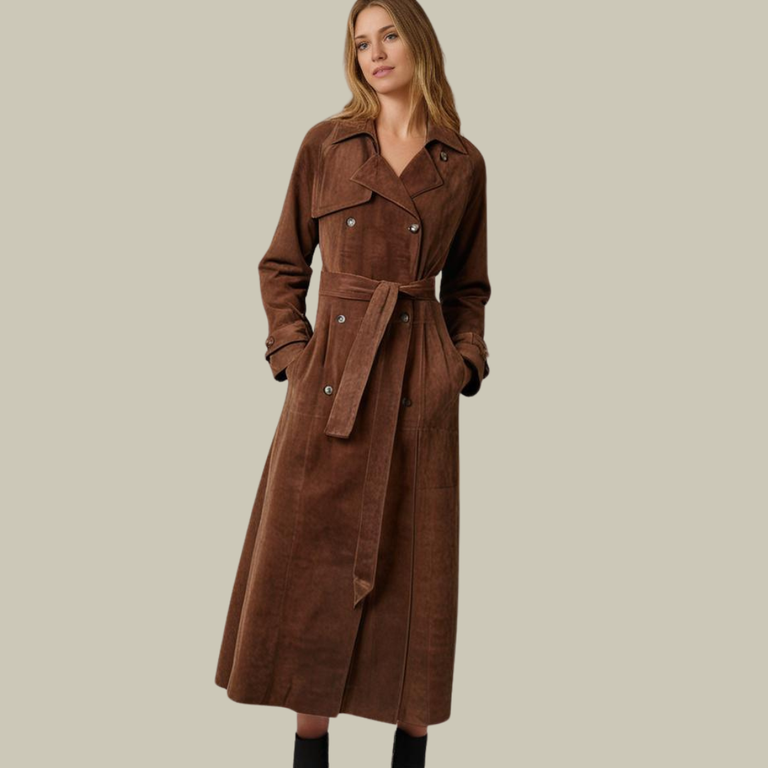 Celiya | Trench-coat classique élégant pour femmes