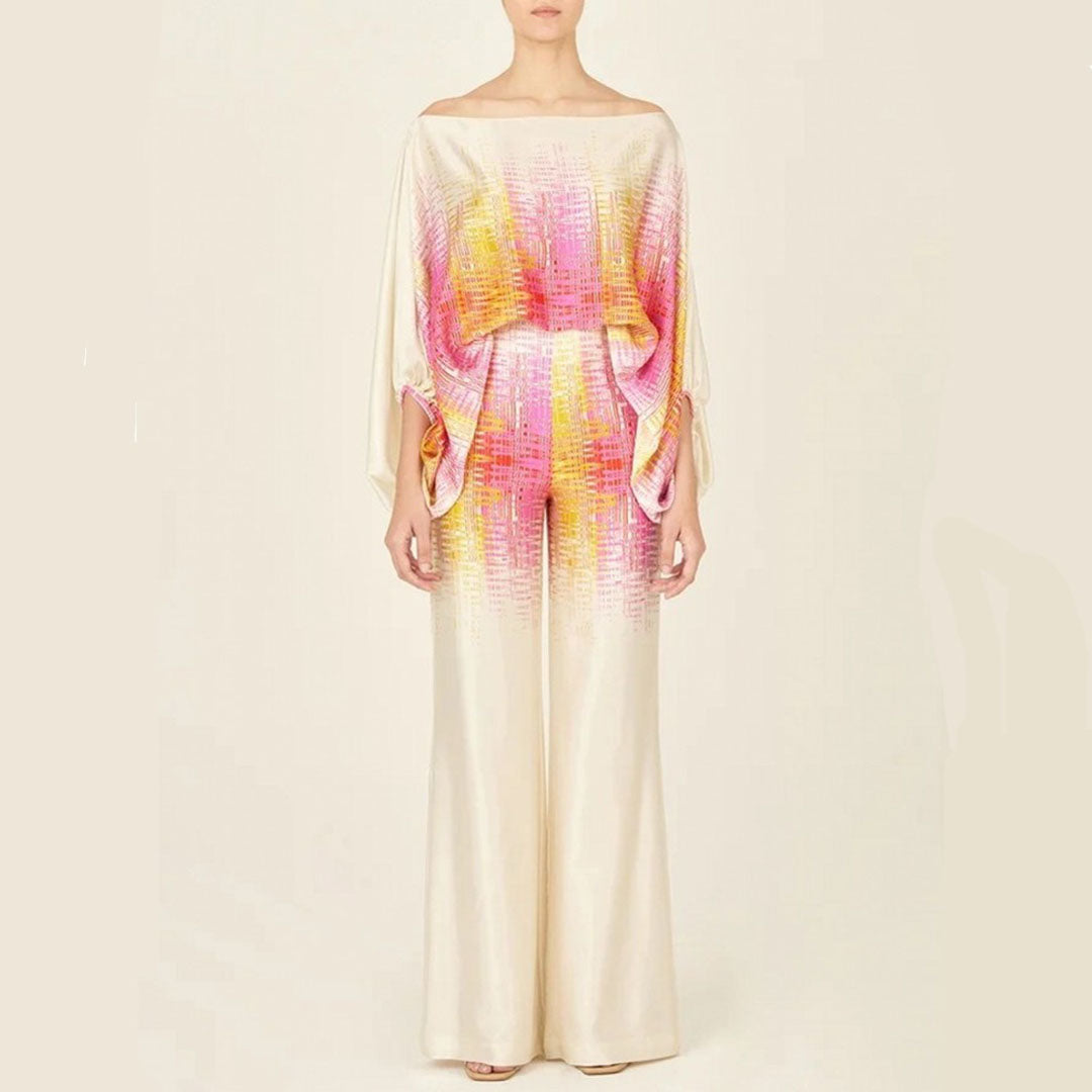 Aurélie - Off-shoulder floral jumpsuit