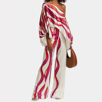 Aurélie - Off-shoulder floral jumpsuit