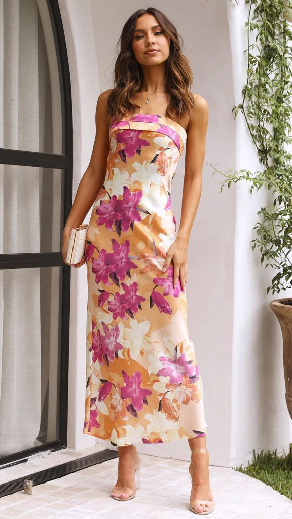 Émeraude - Robe longue bustier satinée verte