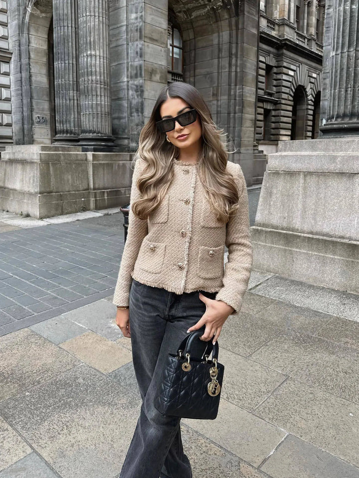 Teresa - Une veste en tweed élégante pour un look printanier chic