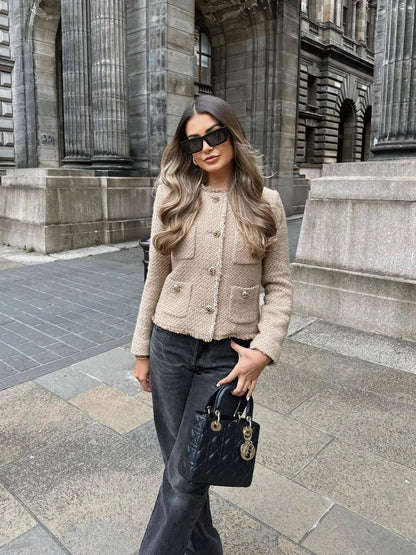 Teresa - Une veste en tweed élégante pour un look printanier chic